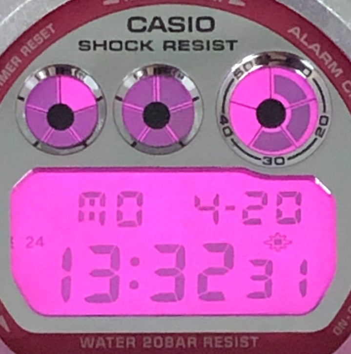 DW-6900CB-8 クレイジーカラーズ シルバー×ピンク