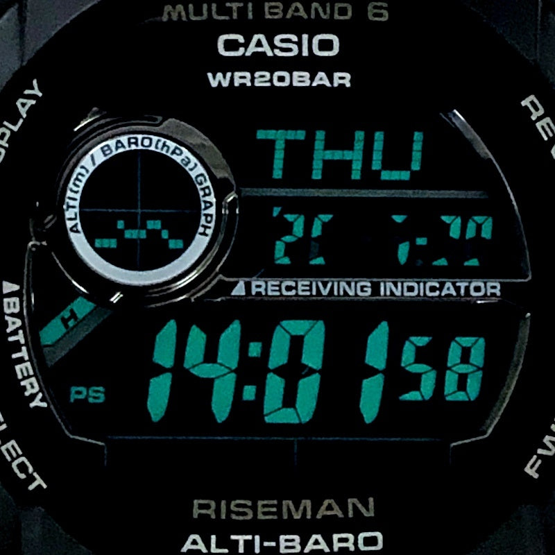 GW-9200BWJ-1 ライズマン ガリッシュブラック 電波ソーラー ツインセンサー搭載モデル