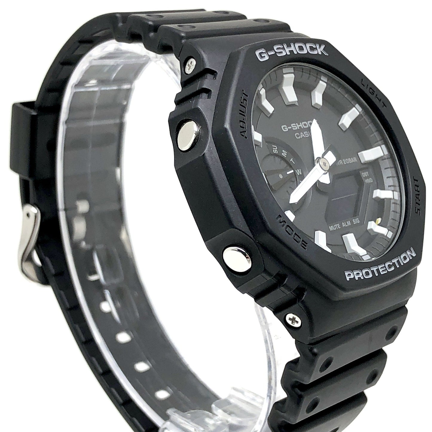 GA-2100-1A オクタゴン カシオーク ブラック