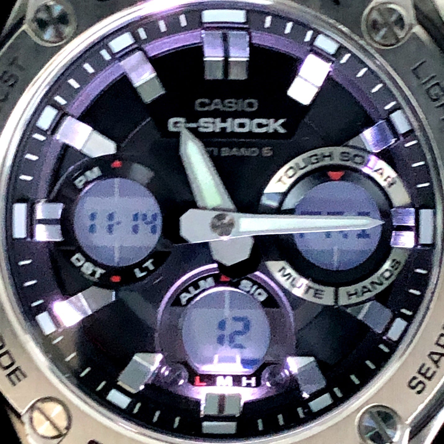 GST-W110-1AJF Gスチール 電波ソーラーモデル メタル×樹脂バンド