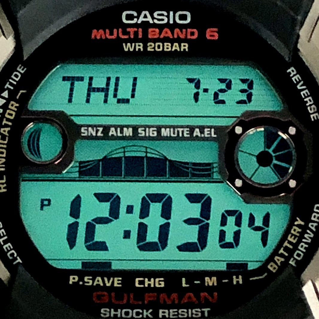 GW-9110-1 ガルフマン 電波ソーラーモデル
