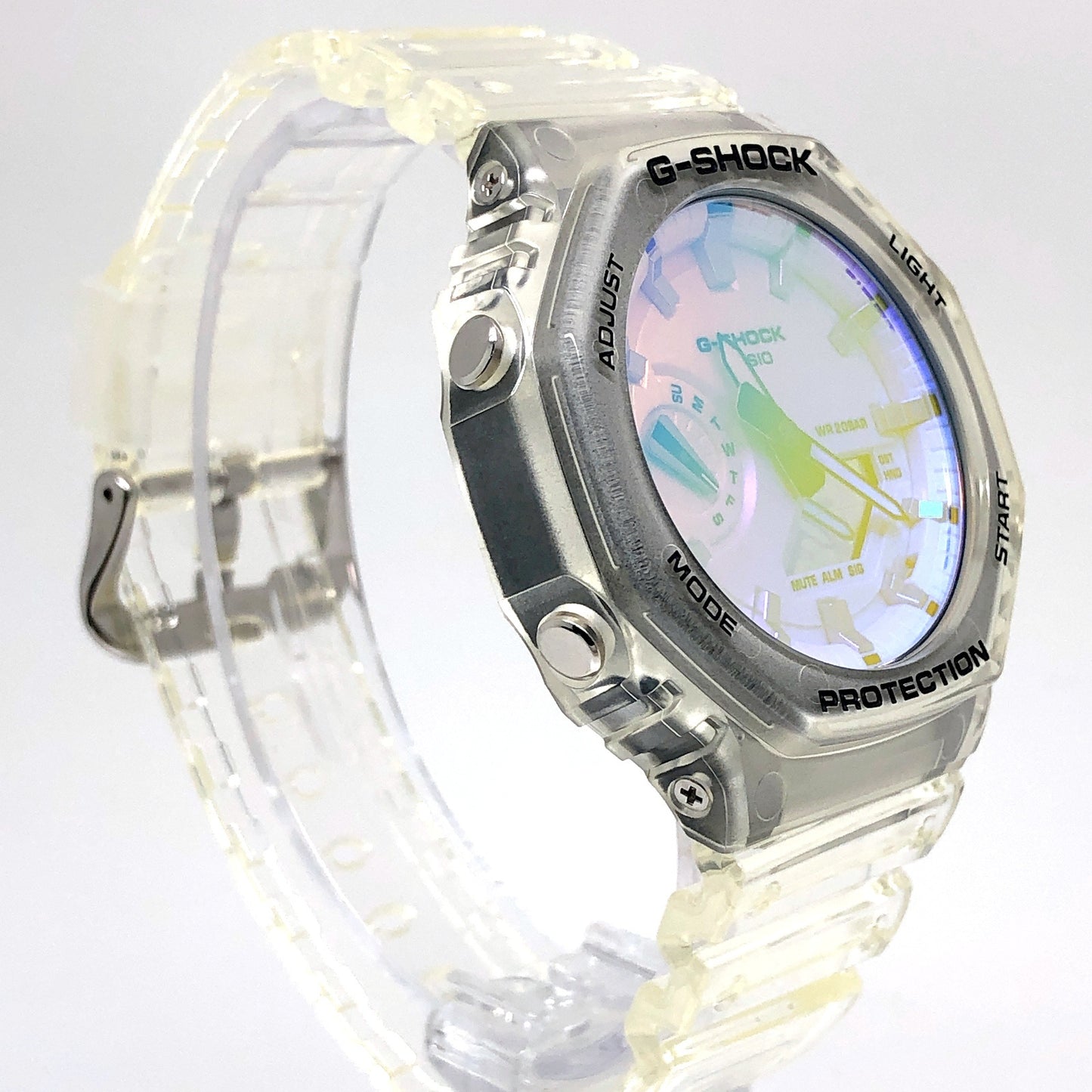 GA-2100SRS-7A イリデセントカラーシリーズ レインボー