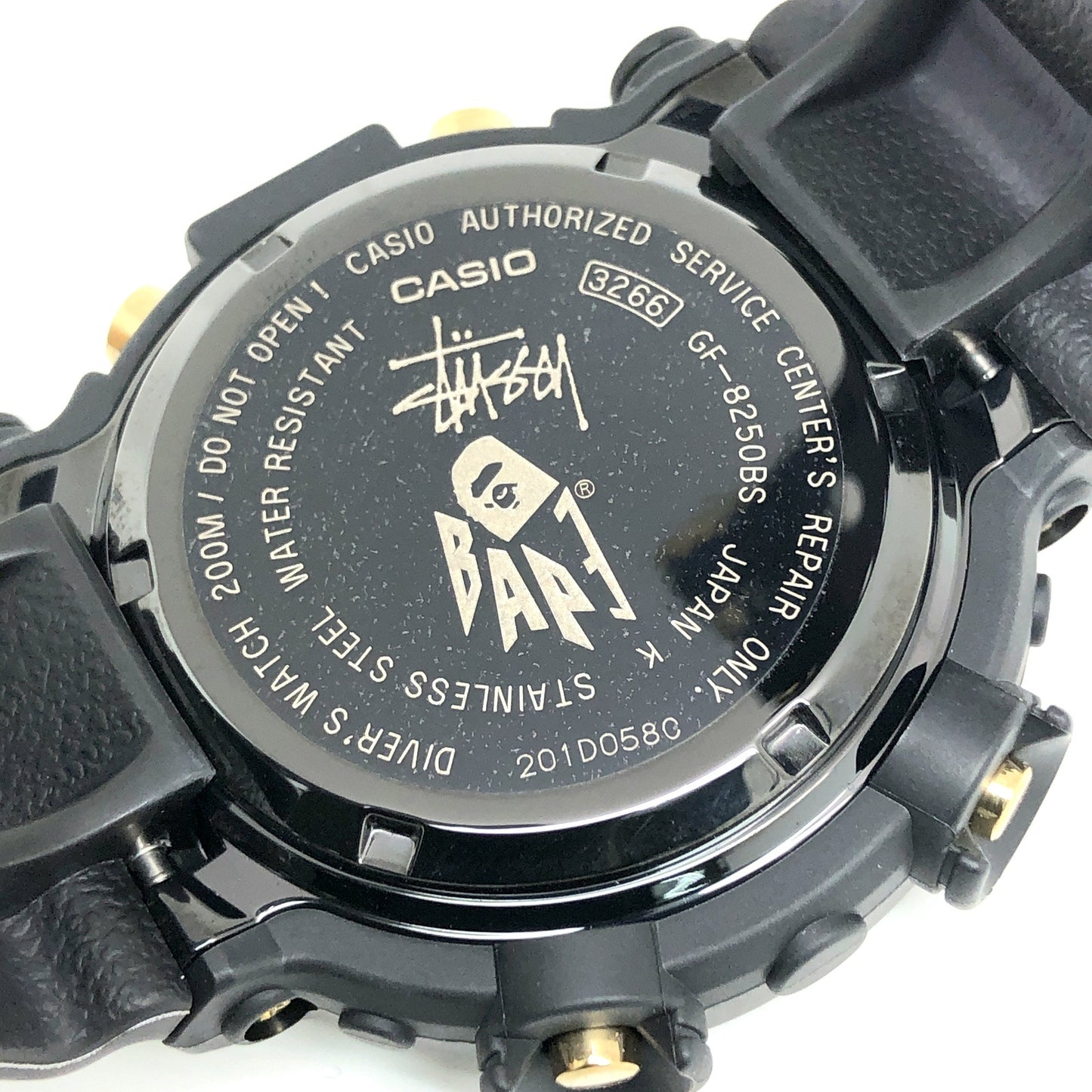 GF-8250BS-1 STUSSY×BAPE トリプルコラボモデル