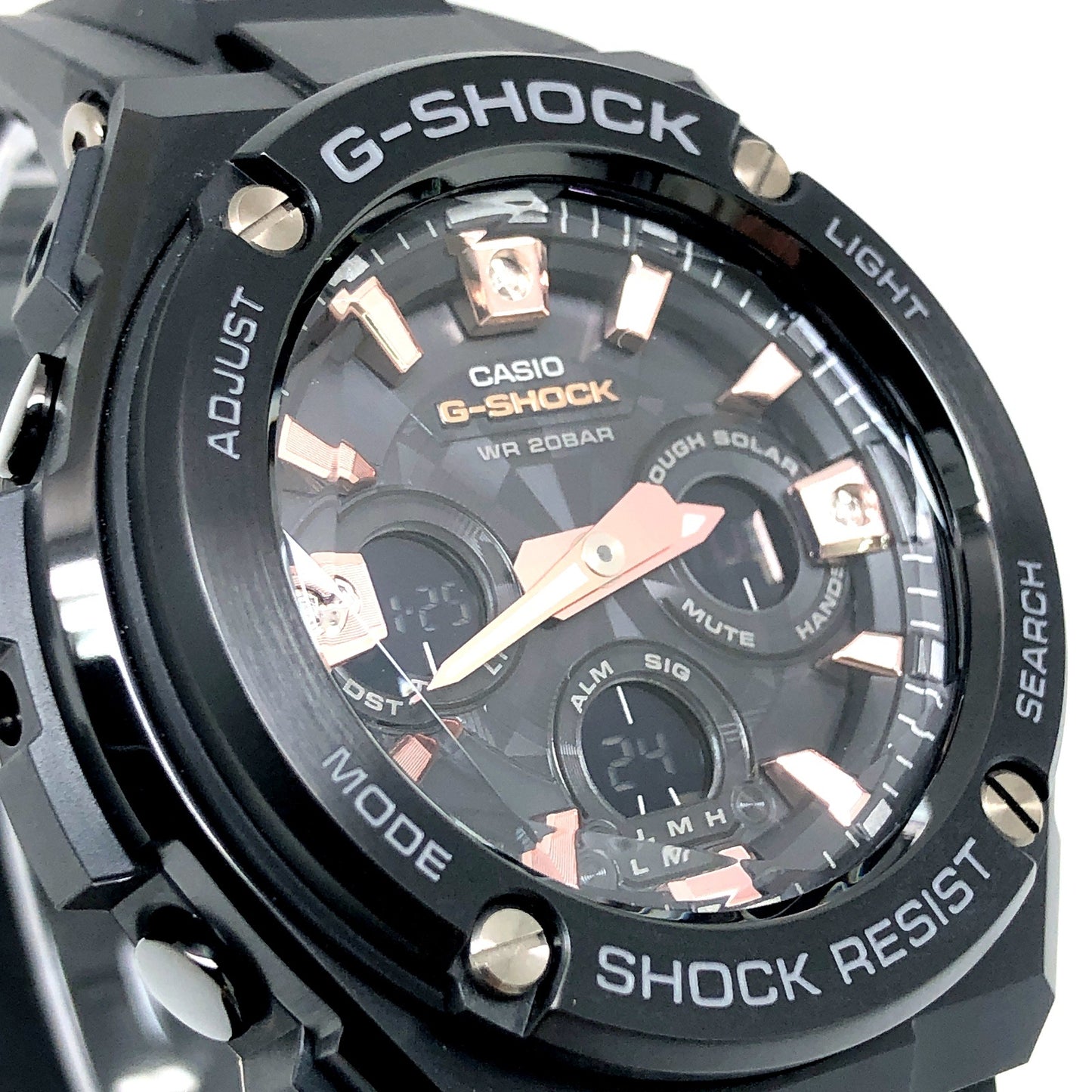 GST-S310BDD-1A Gスチール 天然ダイヤモンド インデックス