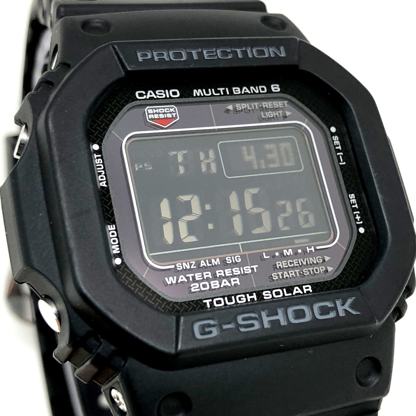 GW-M5610U-1B 電波ソーラー搭載 LEDバックライト