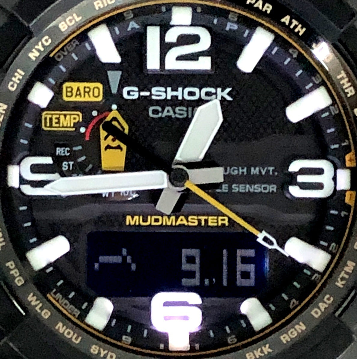 GWG-1000-1A3 マッドマスター トリプルセンサー搭載 ブラック×カーキグリーン