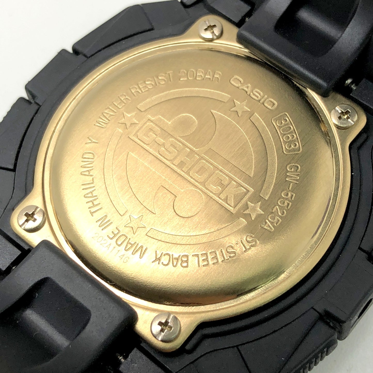 GW-5525A-1 Gショック25周年記念 ドーンブラック