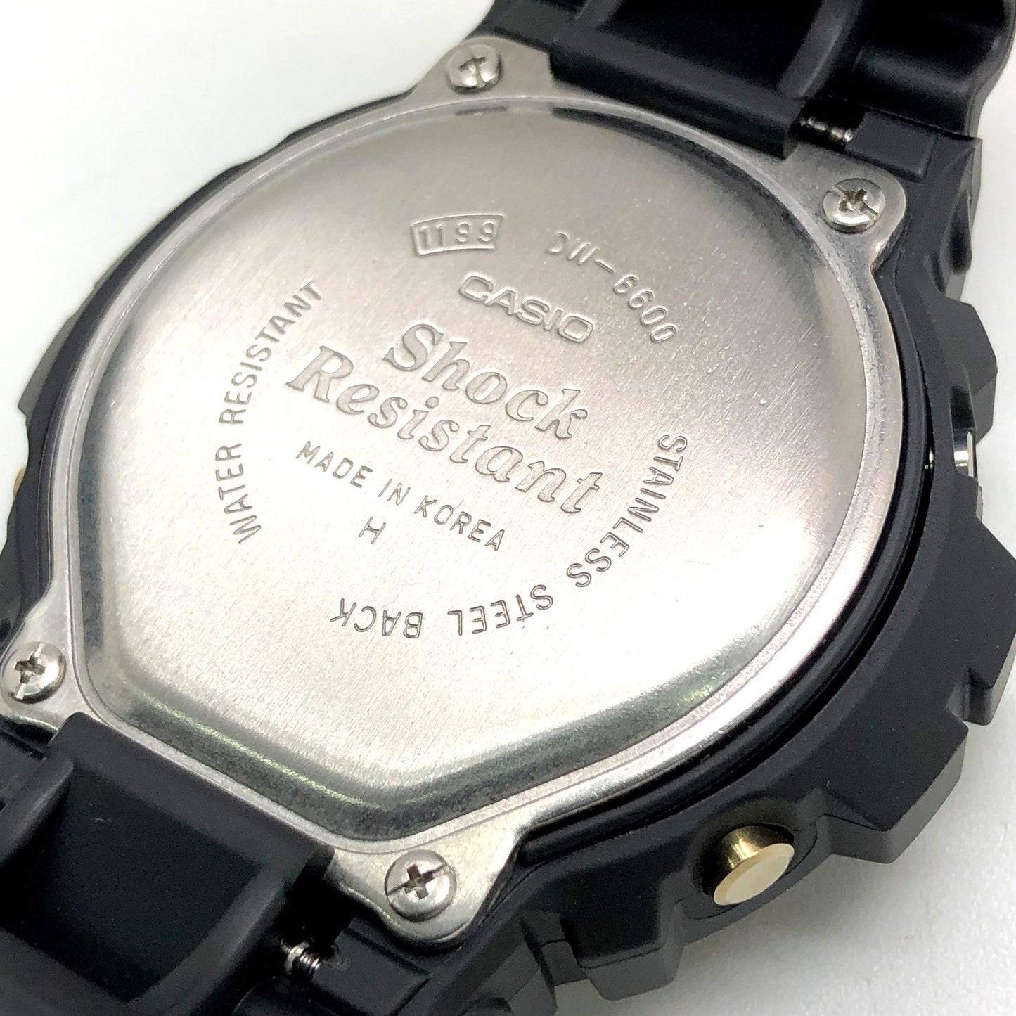 DW-6600G-9V ゴールド液晶 イルミネーター 海外モデル