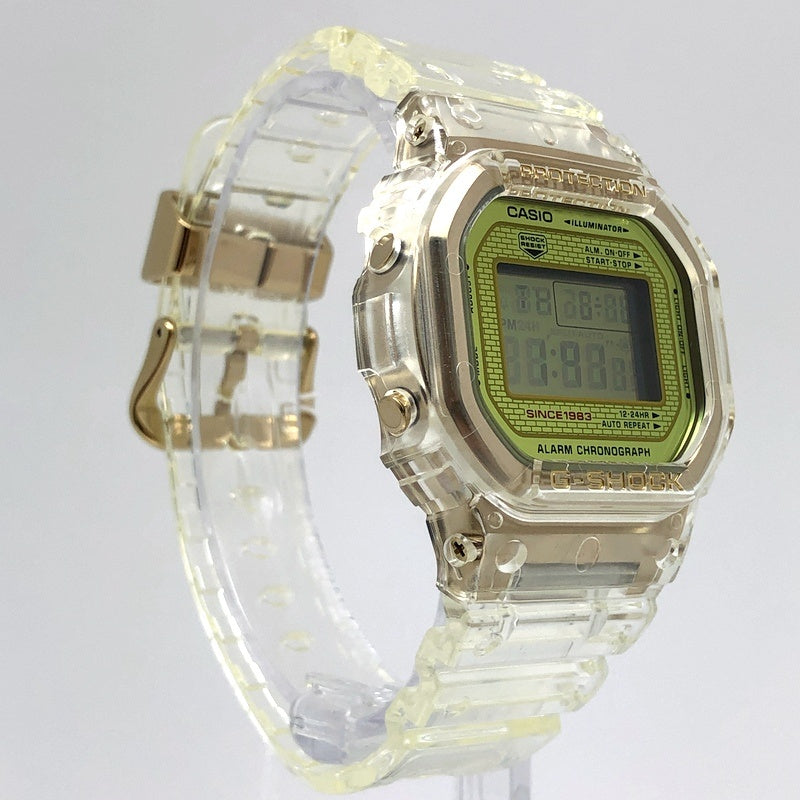 DW-5035E-7 Gショック35周年記念 グレイシアゴールド