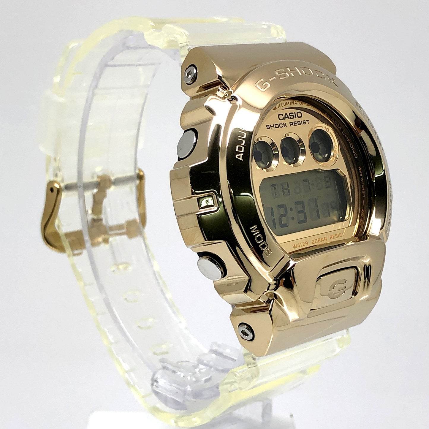GM-6900SG-9 メタルカバードシリーズ ゴールド スケルトン