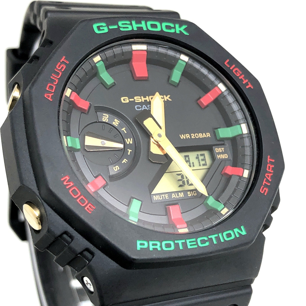 GA-2100TH-1A カシオーク ウィンタープレミアム クリスマスカラー