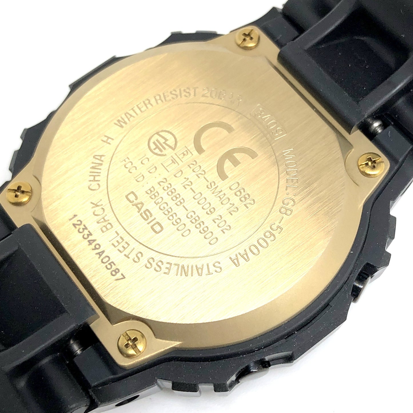 GB-5600AA-A1 Gショック30周年記念 イニシャルブルー