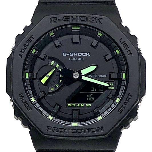 GA-2100-1A3 ネオンアクセントシリーズ グリーン