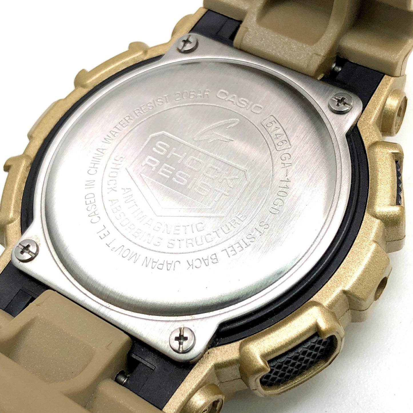 GA-110GD-9A Crazy Gold クレイジーゴールド