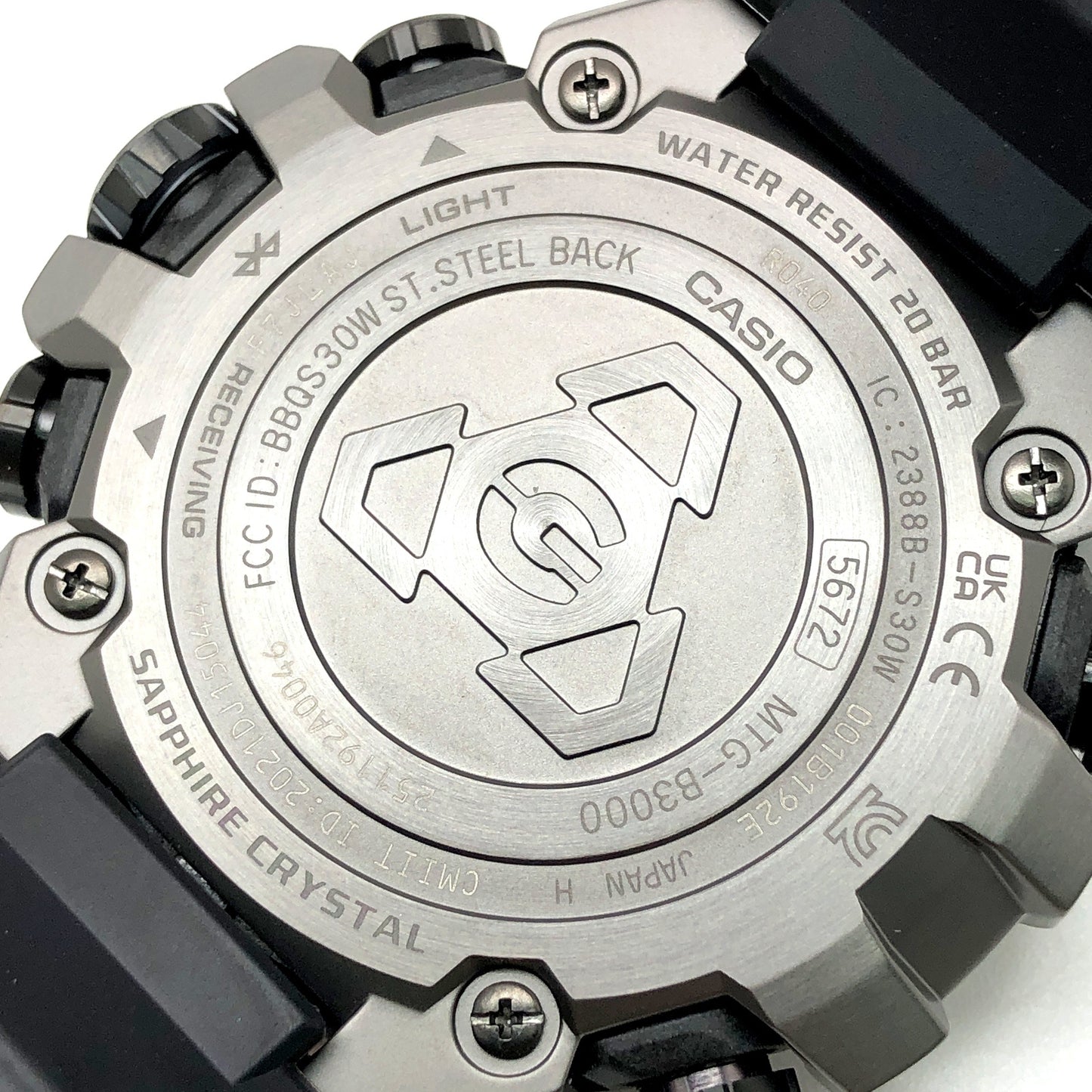 MTG-B3000B-1A MT-G 電波ソーラー Bluetooth搭載モデル