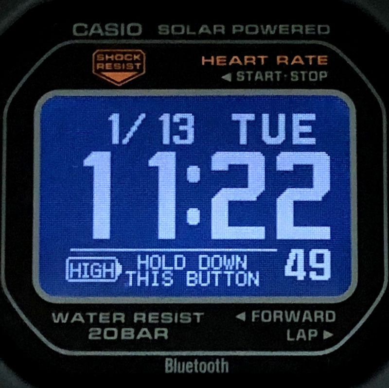 DW-H5600-1 Gスクワッド スマートウォッチ