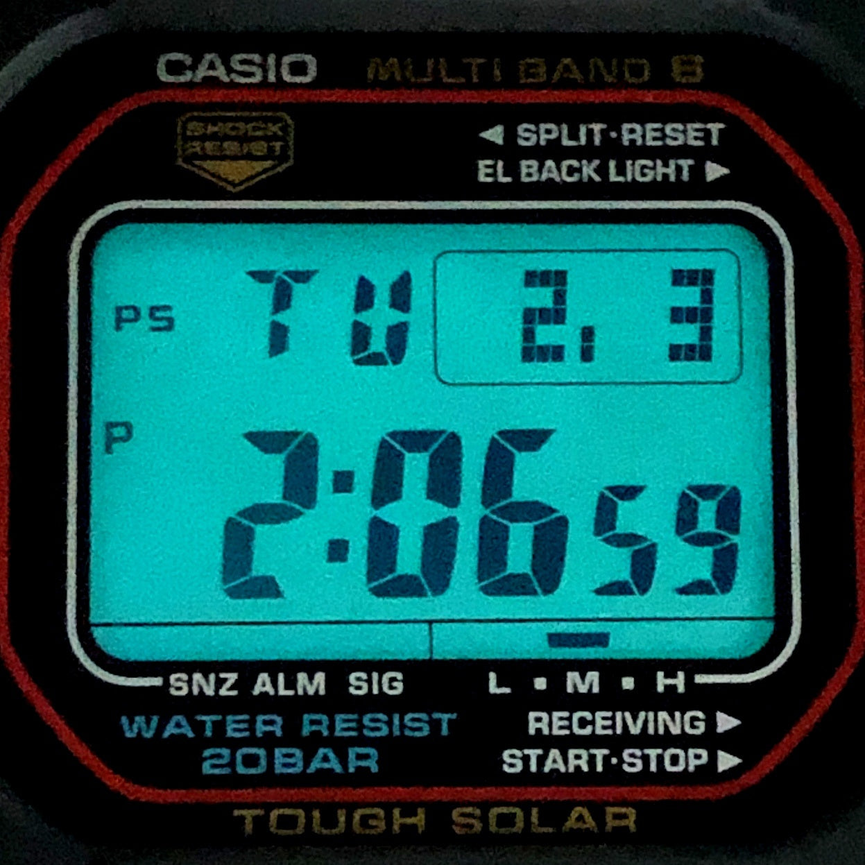 GW-M5610 電波ソーラー ELバックライト搭載