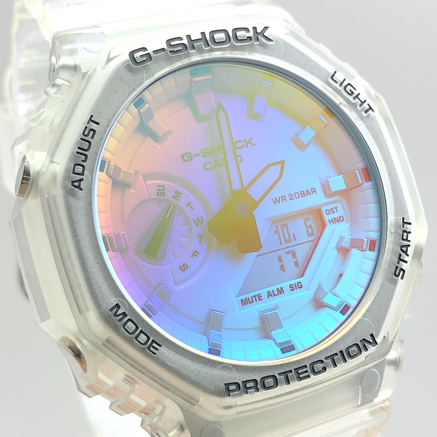 GA-2100SRS-7A イリデセントカラーシリーズ レインボー