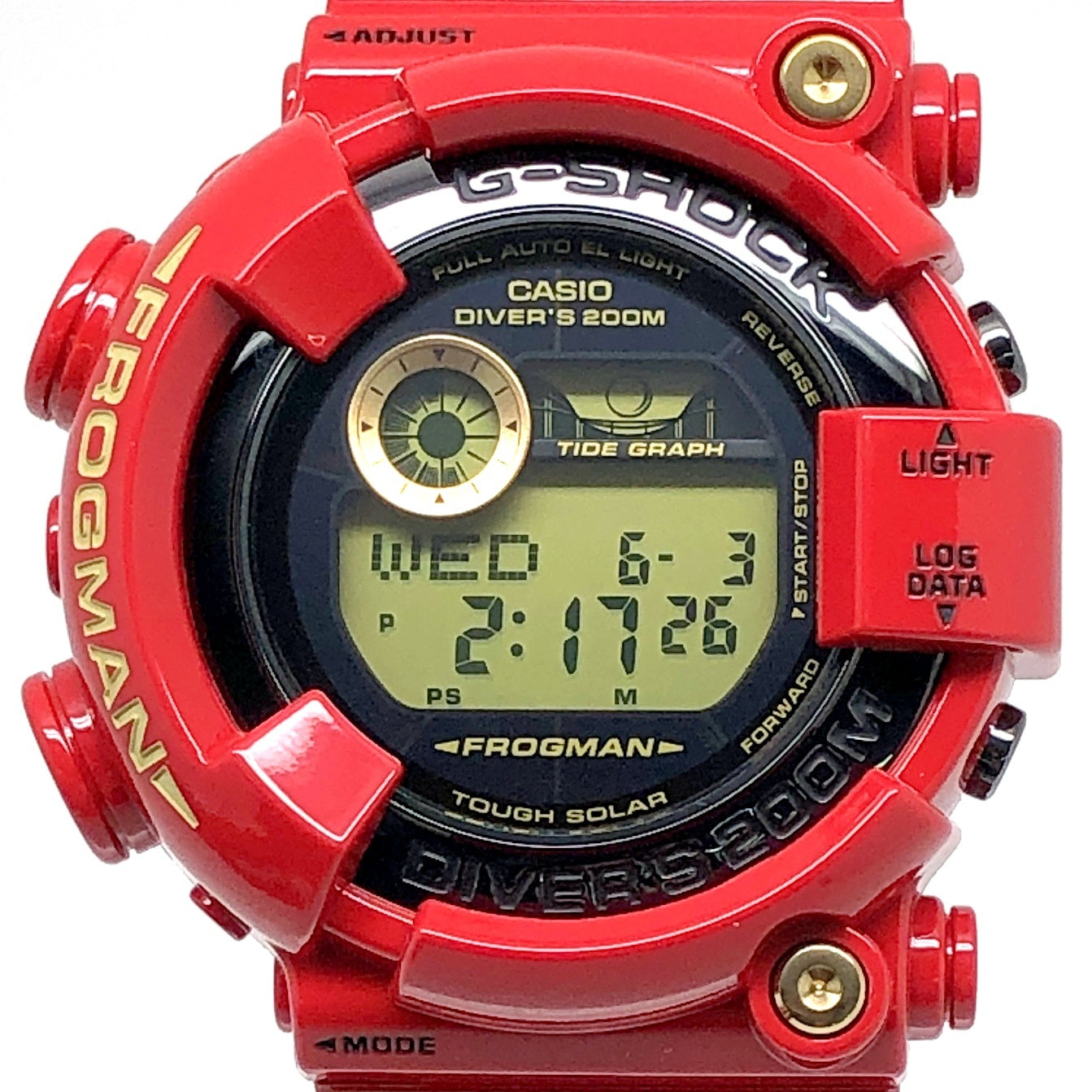 GF-8230A-4 Gショック30周年記念 ライジングレッド