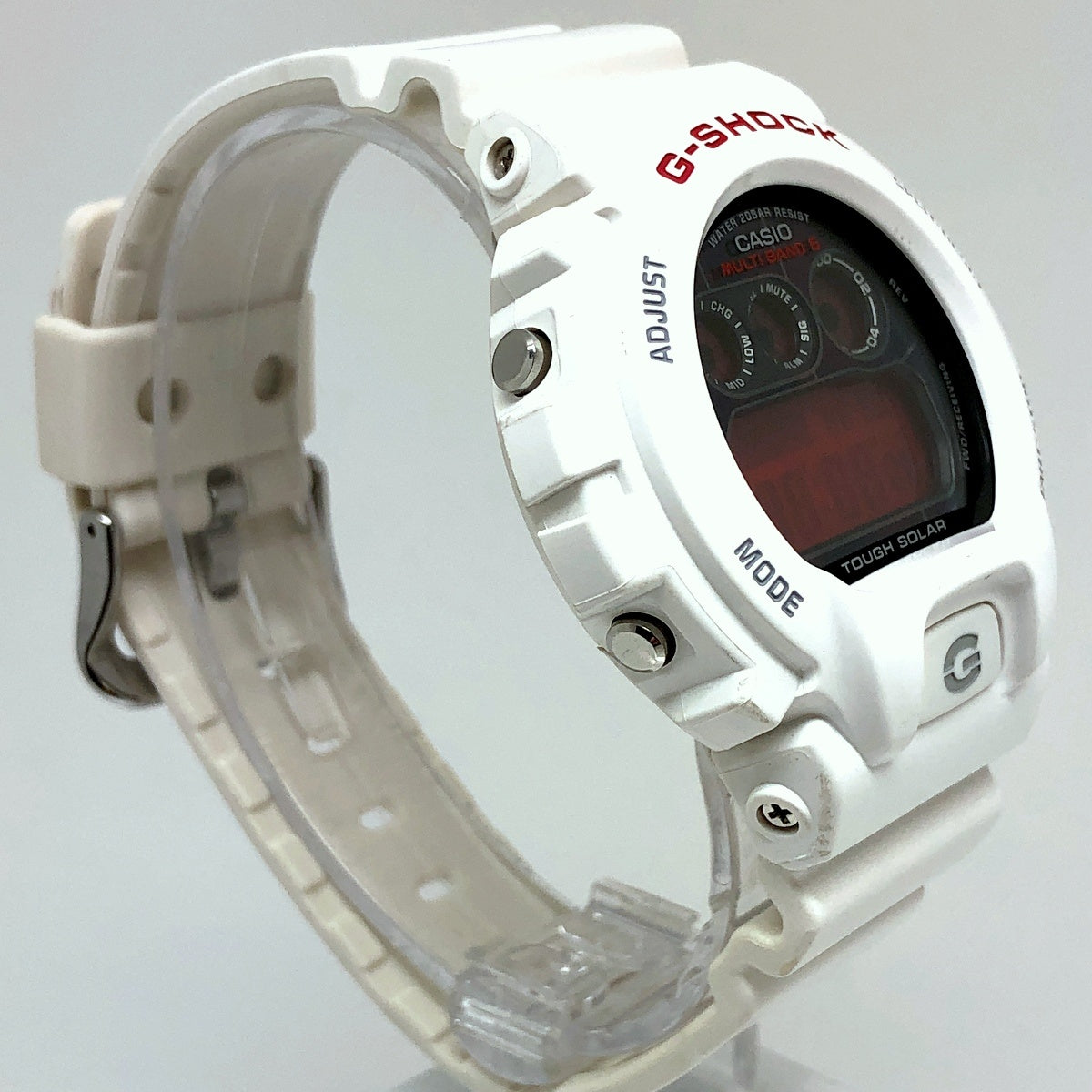 GW-6900F-7 電波ソーラー搭載 赤液晶