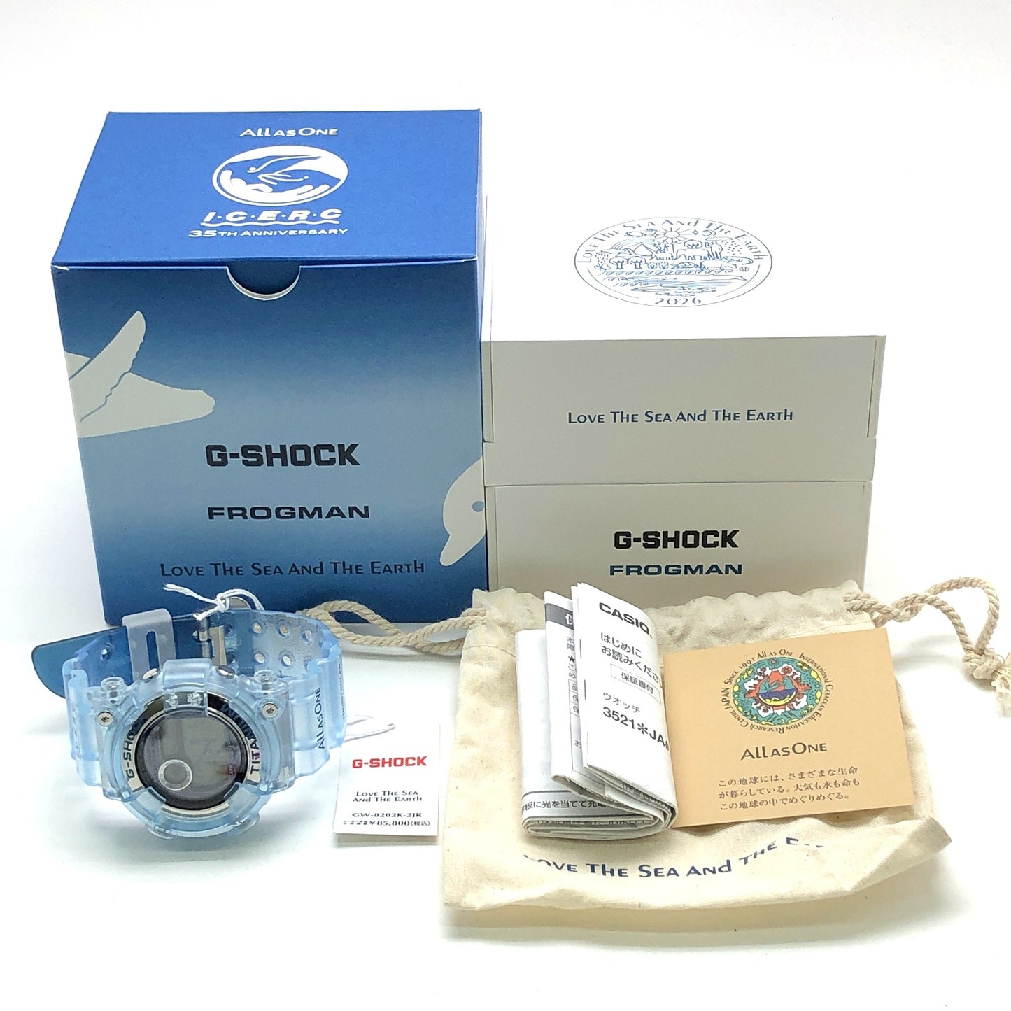 GW-8202K-2 フロッグマン イルクジ2026 ICERC設立35周年記念