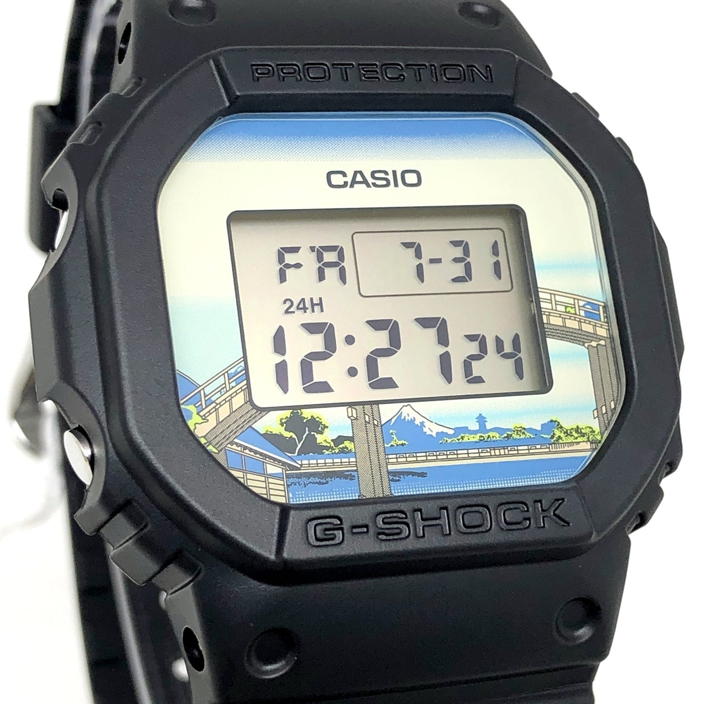 DW-5600KHFM25-1 葛飾北斎 富嶽三十六景 深川万年橋下