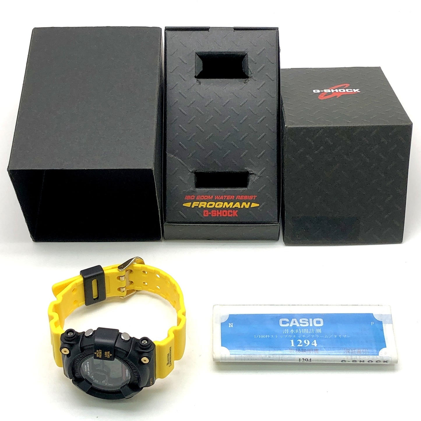 DW-8200Z-1T フロッグマン 初代イルクジカラー カスタム品