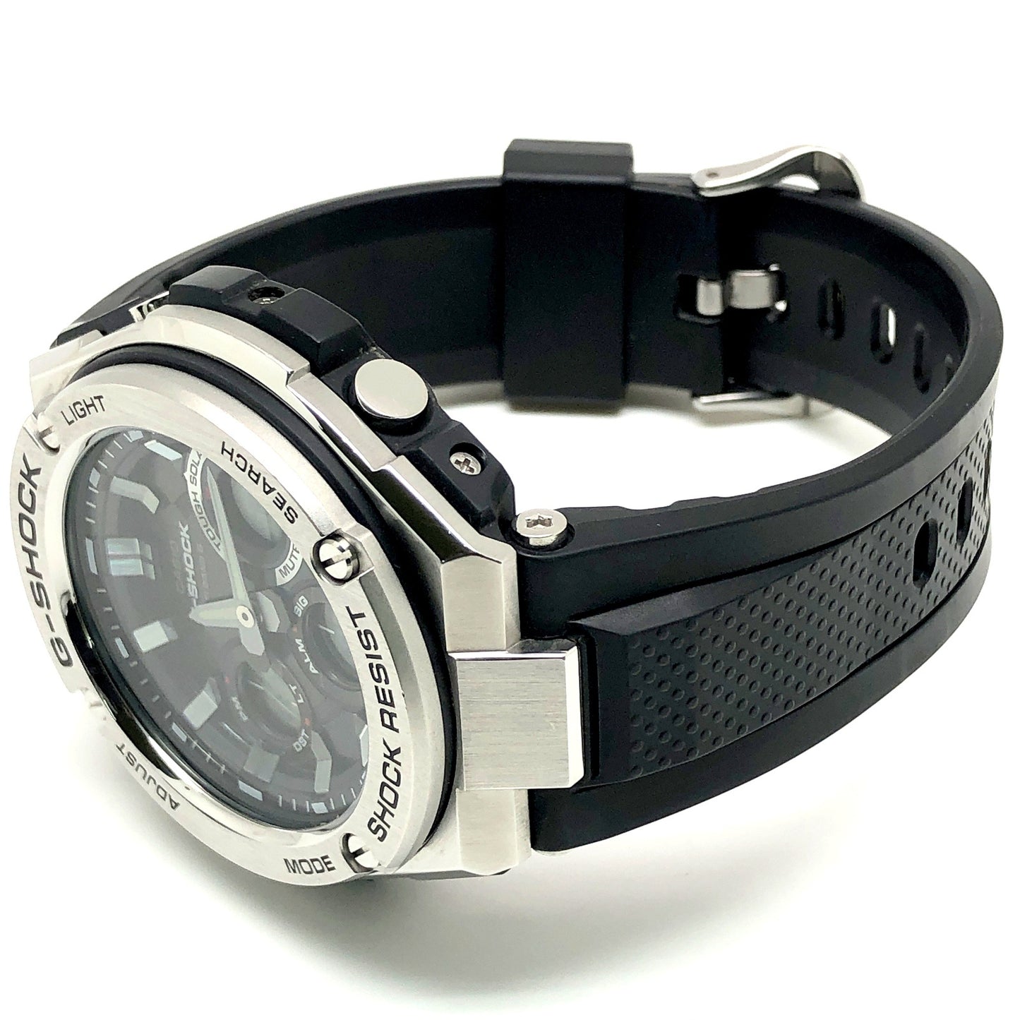 GST-W110-1AJF Gスチール 電波ソーラーモデル メタル×樹脂バンド