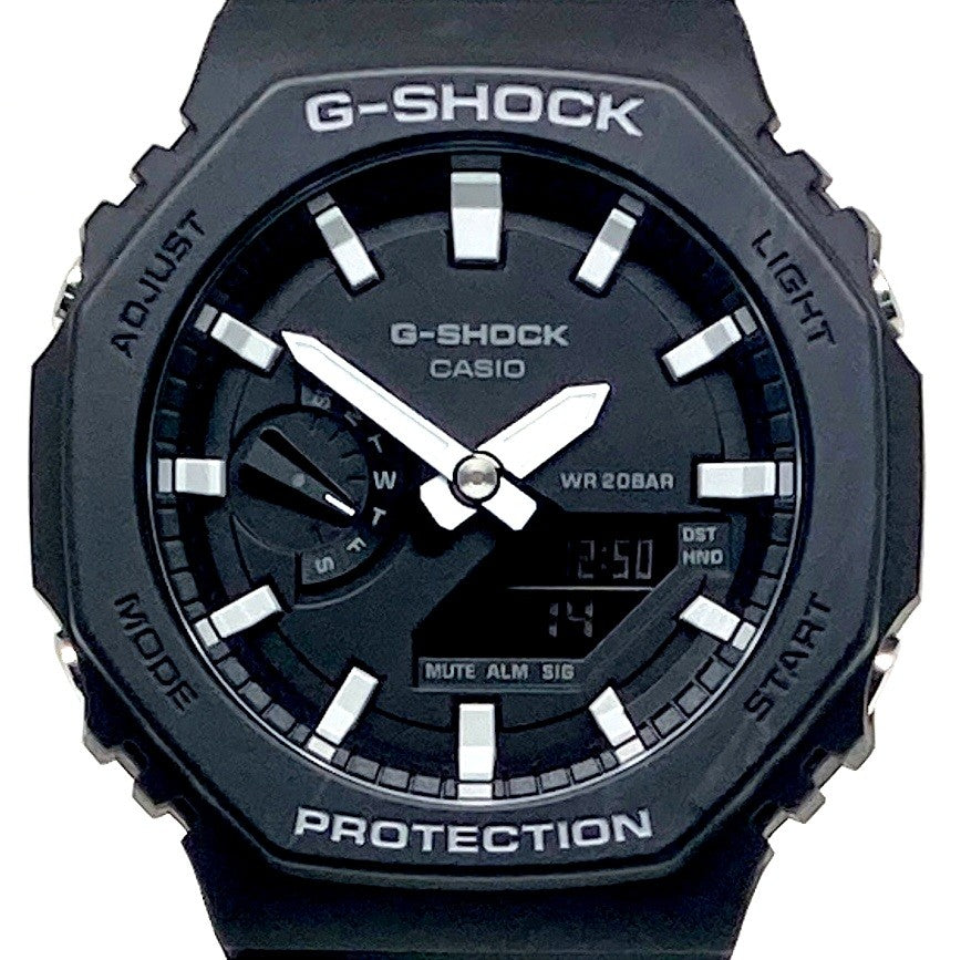 GA-2100-1A オクタゴン カシオーク ブラック
