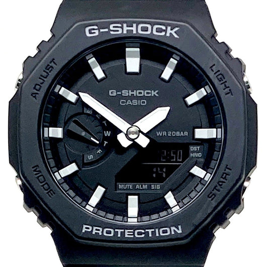 GA-2100-1A オクタゴン カシオーク ブラック