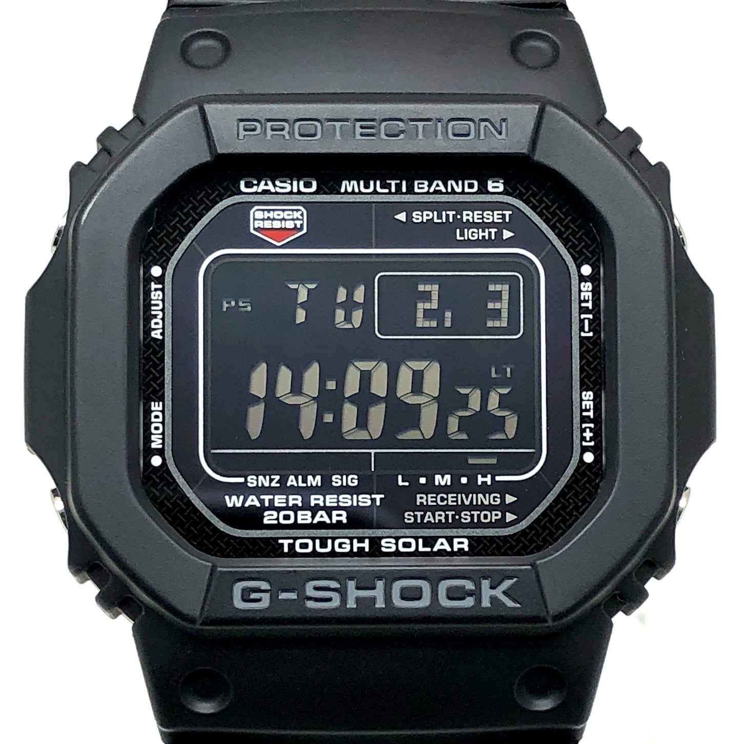 GW-M5610U-1B 電波ソーラー搭載 LEDバックライト