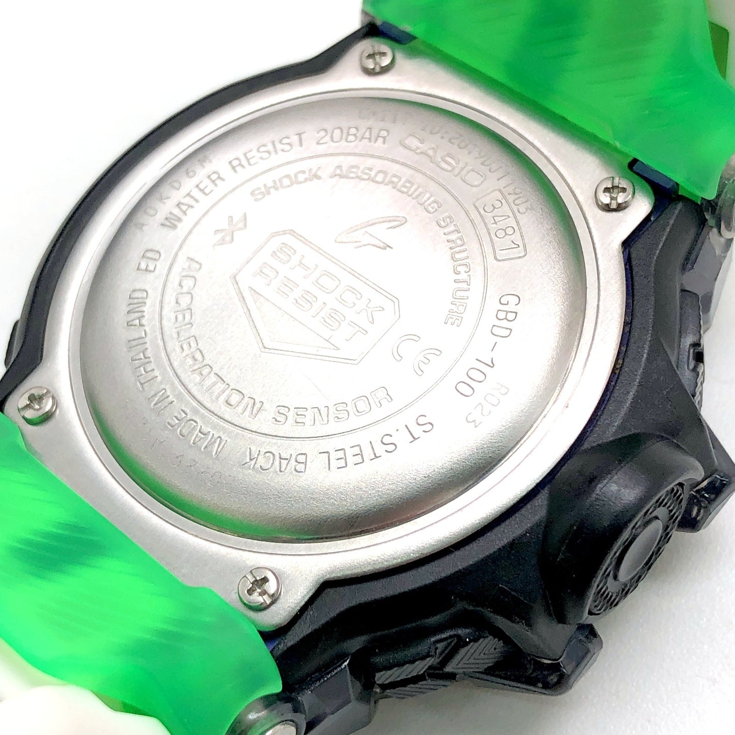GBD-100SM-1A7 G-SQUAD Bluetooth通信機能 加速度センサー搭載