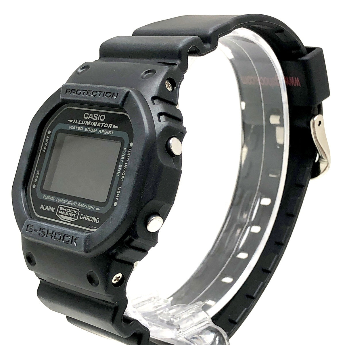 DW-056BK-1V リアルブラック 赤文字反転液晶