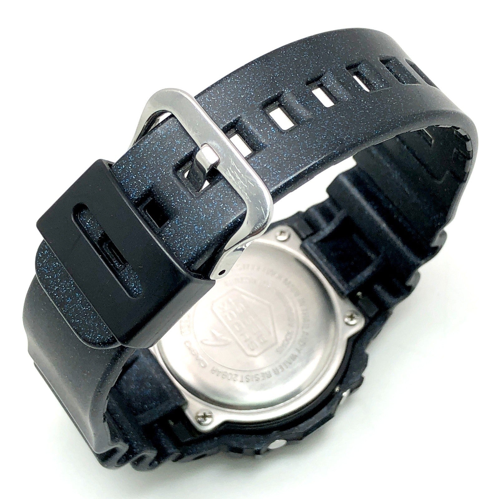 【美品】G-SHOCK DW-5600GM llix-G ブラック DW-5600GM-1 Metallix-G ブラック ネイビー メタリック – G-BRIDGES