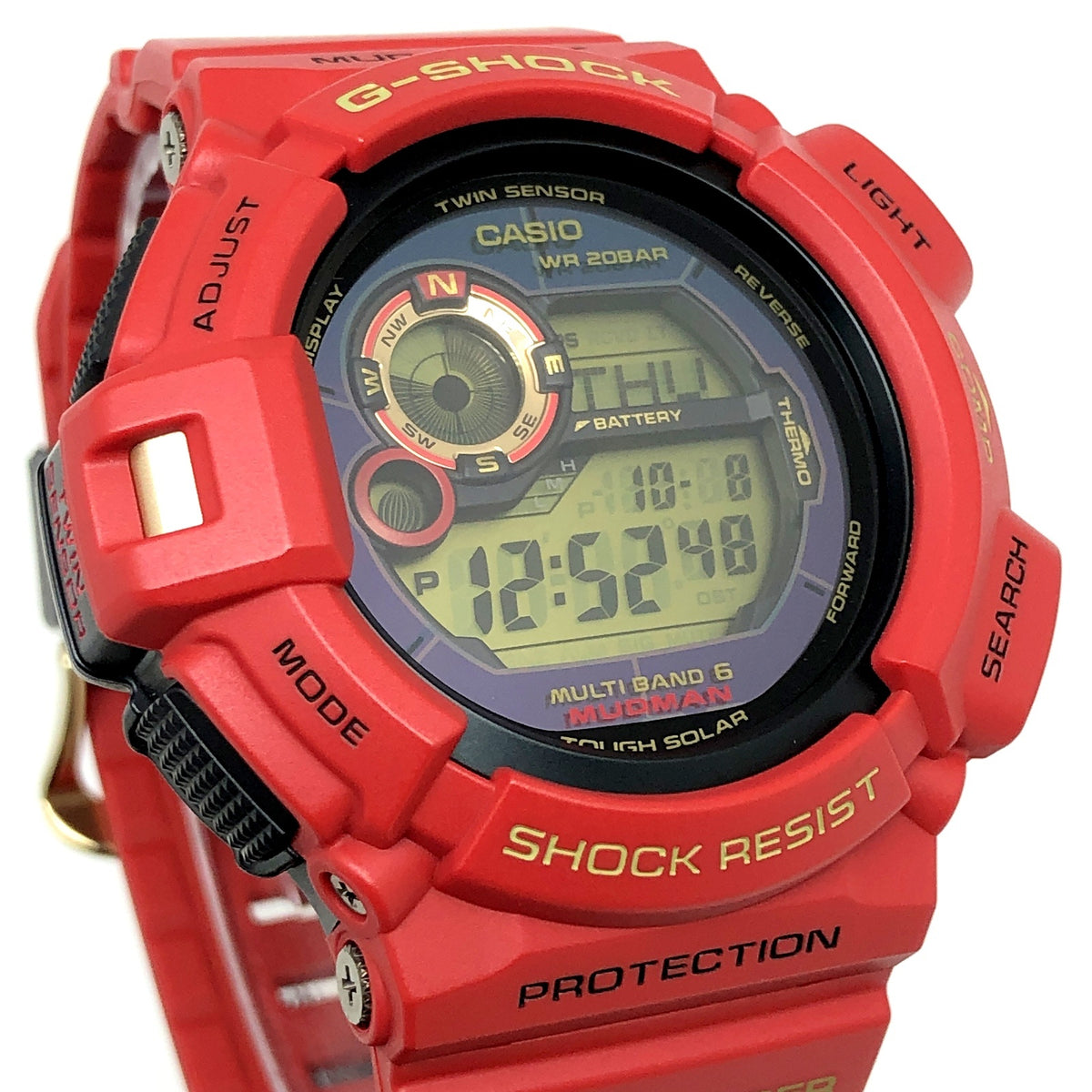 GW-9330A-4 Gショック30周年記念 ライジングレッド マッドマン