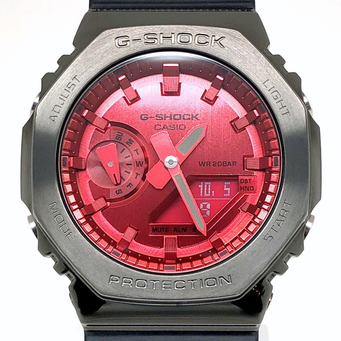GM-2100B-4A メタルベゼル レッドダイヤル – G-BRIDGES