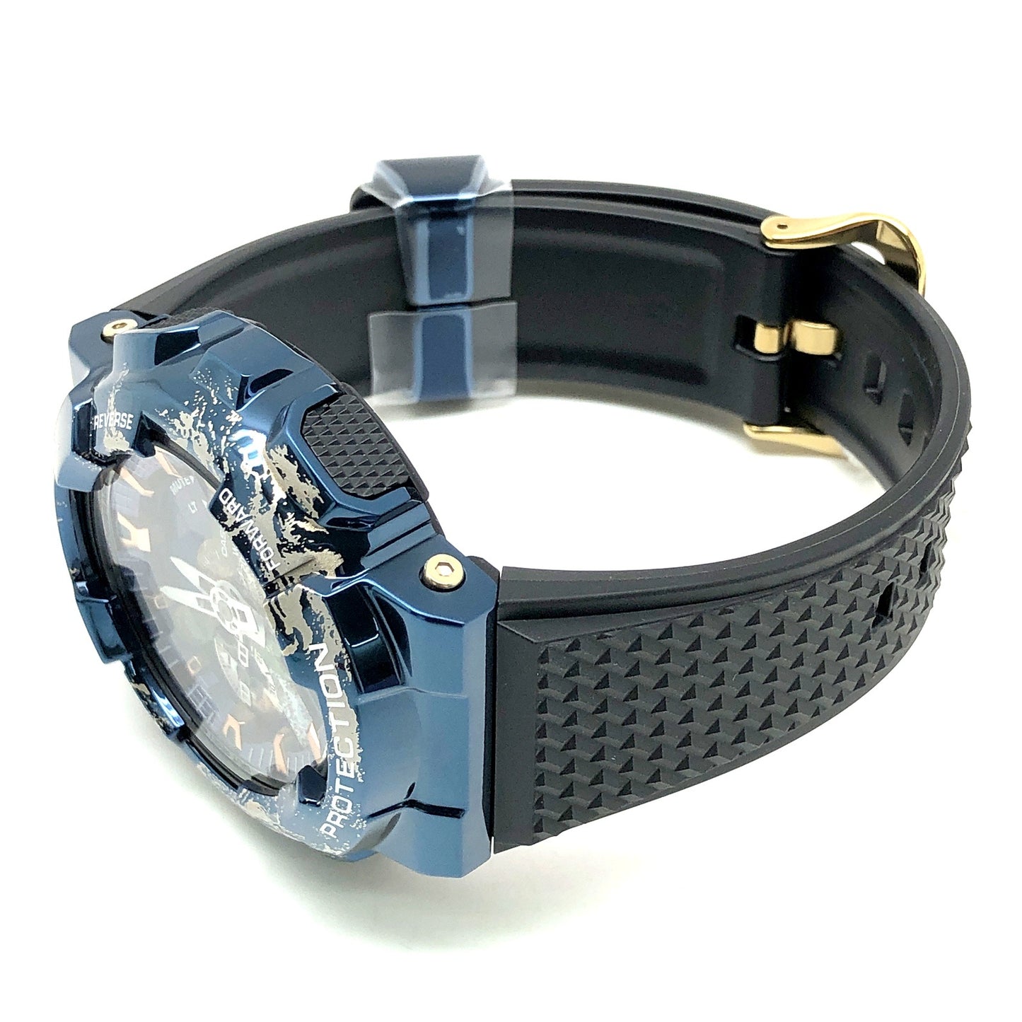 GM-110EARTH-1A メタルベゼル 地球モチーフ メタリックブルー