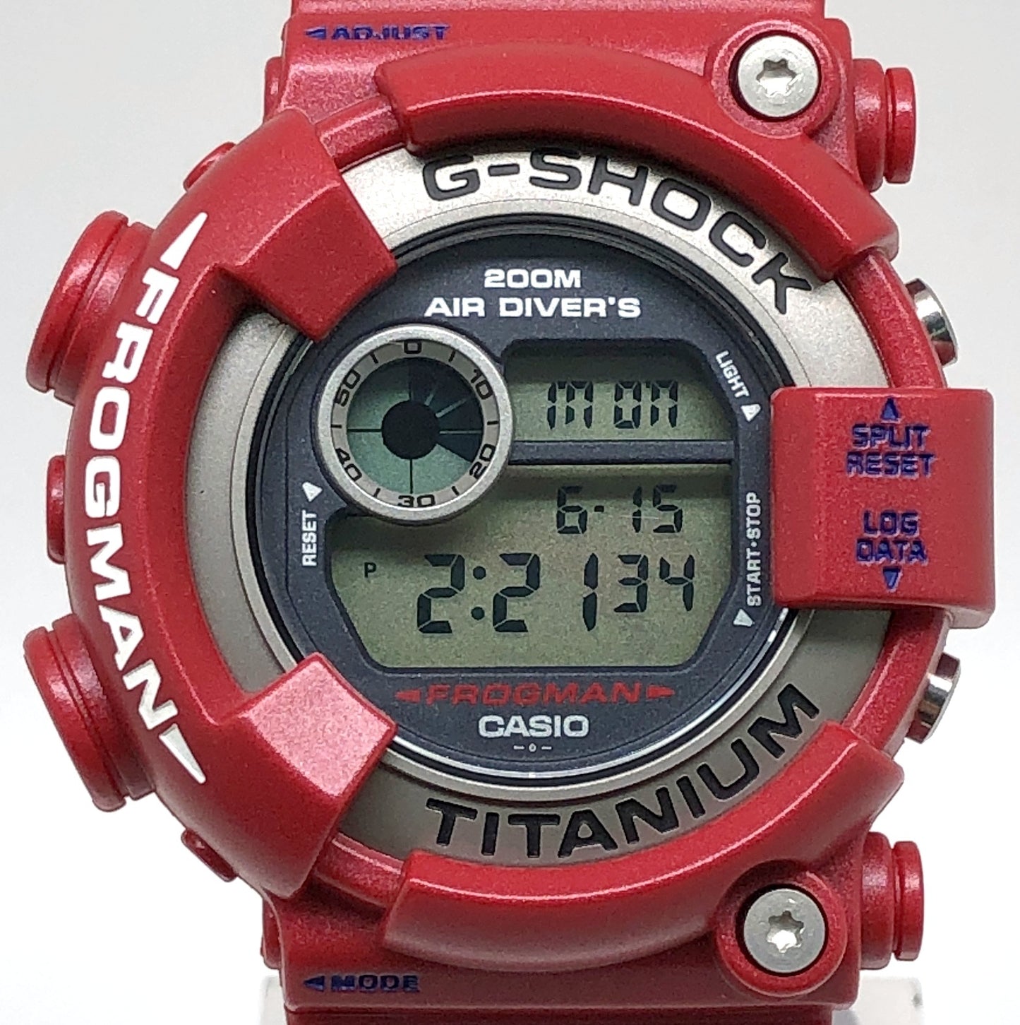 DW-8201GF-4 フロッグマン 赤蛙 パール調メタリックレッド