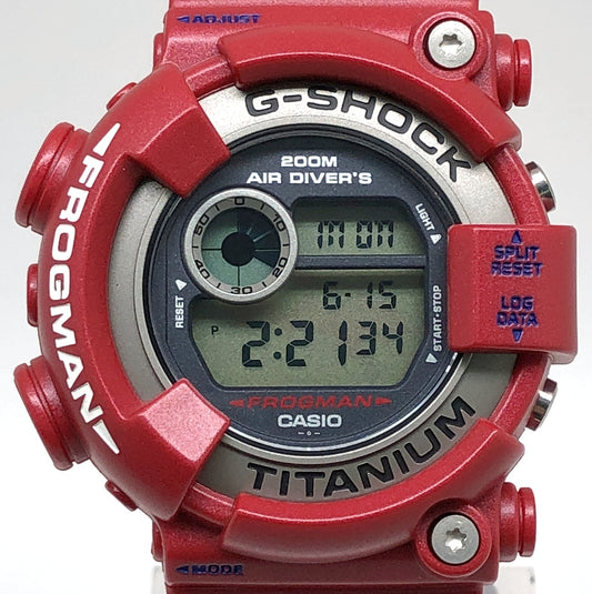 DW-8201GF-4 フロッグマン 赤蛙 パール調メタリックレッド