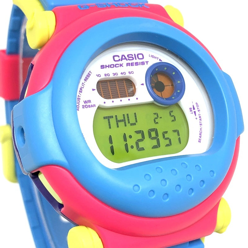 G-001-2 復刻ジェイソン マルチカラー ブルー×ピンク
