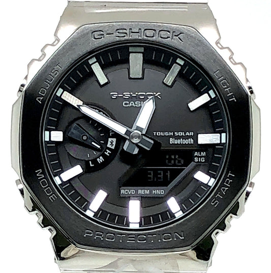 GM-B2100BT-1A フルメタル シルバー ブラックベゼル