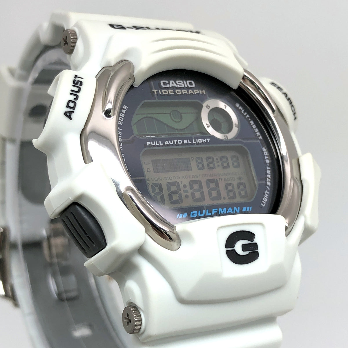 DW-9700LG-8 ガルフマン メンインホワイトグレー