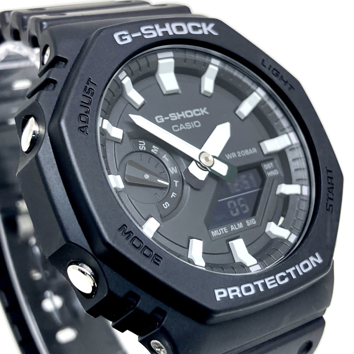 GA-2100-1A オクタゴン カシオーク ブラック