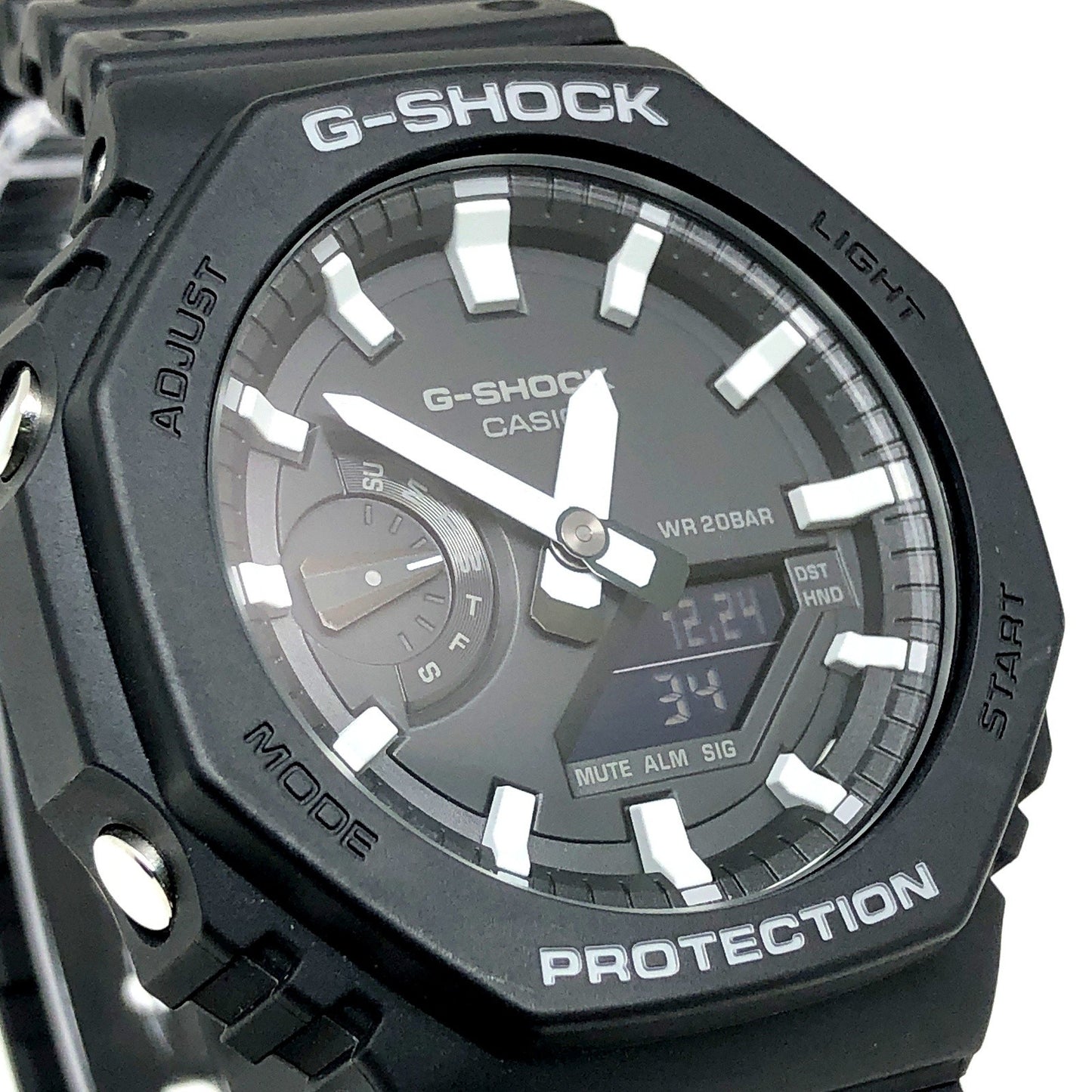 GA-2100-1A オクタゴン カシオーク ブラック