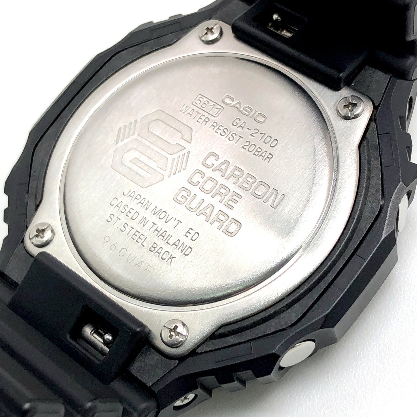 GA-2100-1A オクタゴン カシオーク ブラック