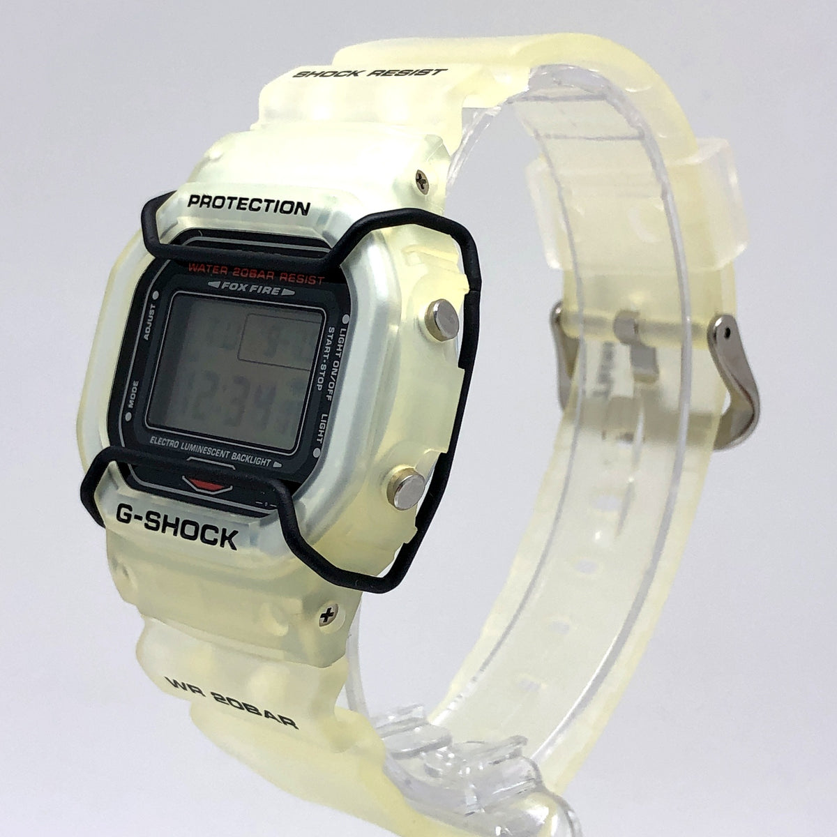 DW-5600VT-7T フェアリーズチャーム ホワイトスケルトン 妖精EL
