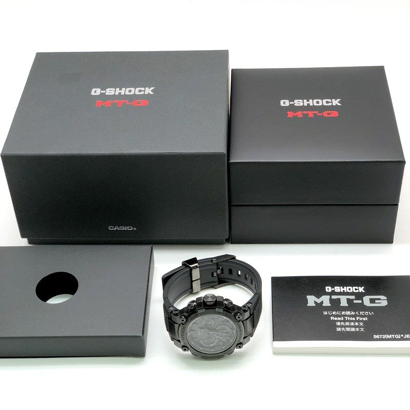 MTG-B3000B-1A MT-G 電波ソーラー Bluetooth搭載モデル