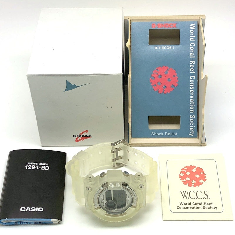 DW-8201WC-7T W.C.C.S. フロッグマン 白ロゴ トリプルマンタEL