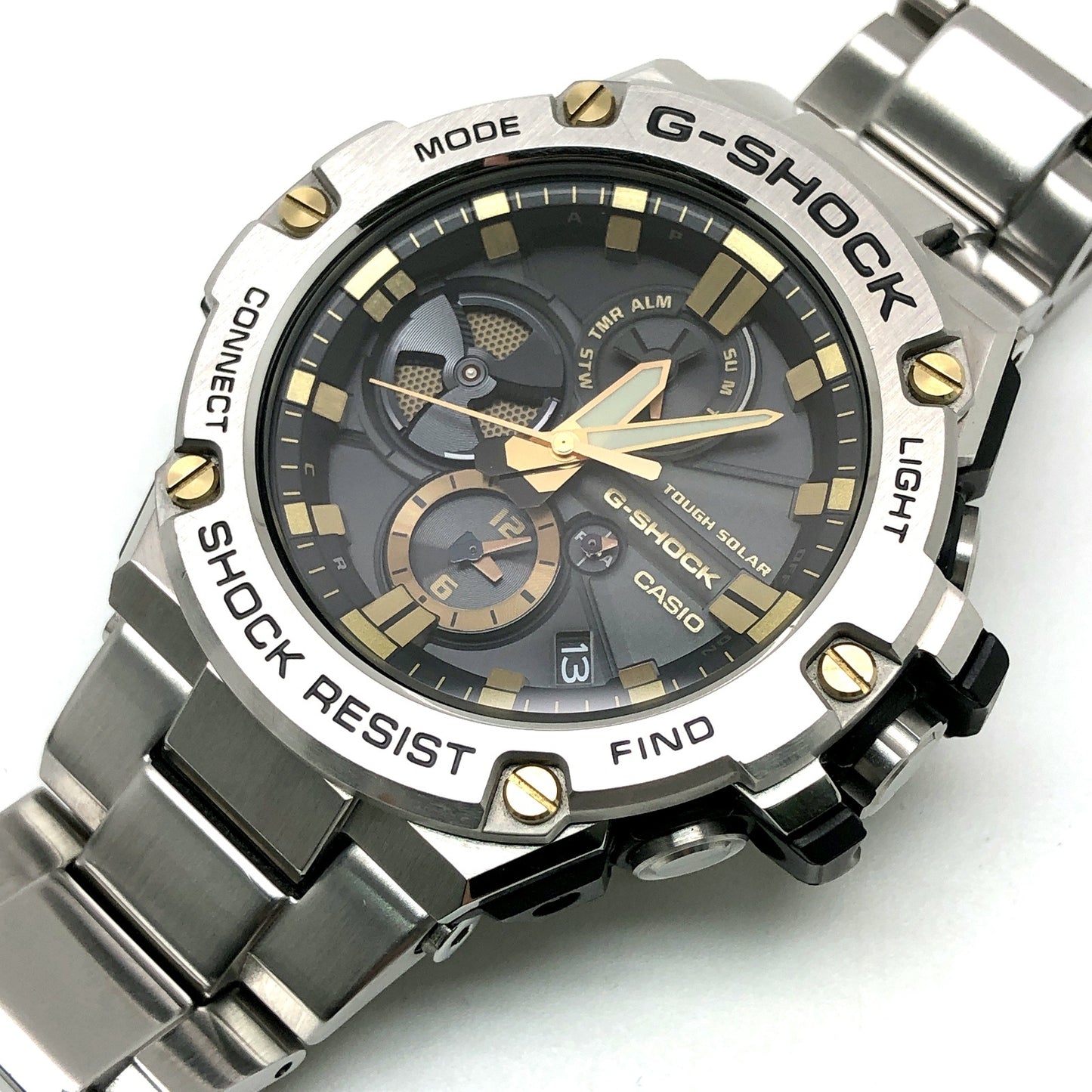 GST-B100D-1A9 G-STEEL タフソーラー Bluetooth搭載モデル