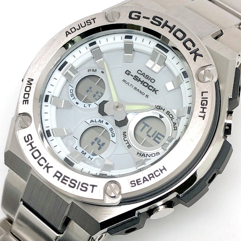 GST-W110D-7A Gスチール 電波ソーラーモデル